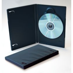 Boîtier DVD Alpha - simple noir