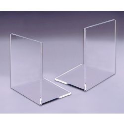 Serre-livre acrylique - 155 (H) x 155 (L) x 100 (P) mm