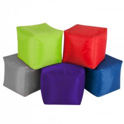 Poufs cubes (lot/5)