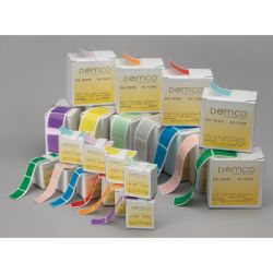Protège-étiquettes colorés Demco® - grand modèle